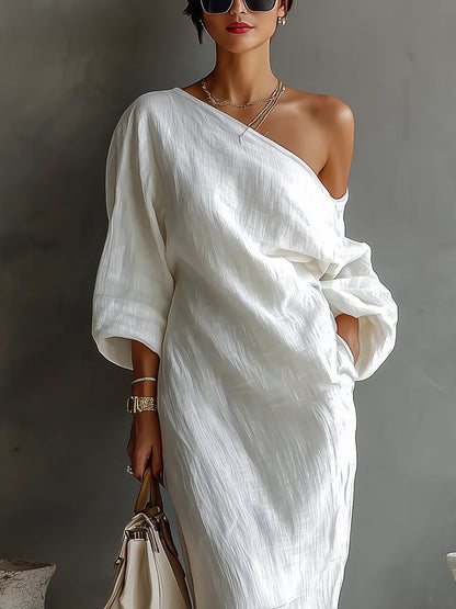 Nerina - Elegante y fluido vestido largo