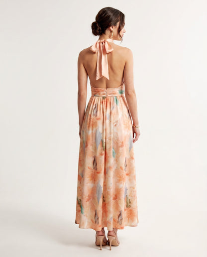 Tous | Vestido Brillo Melocotón
