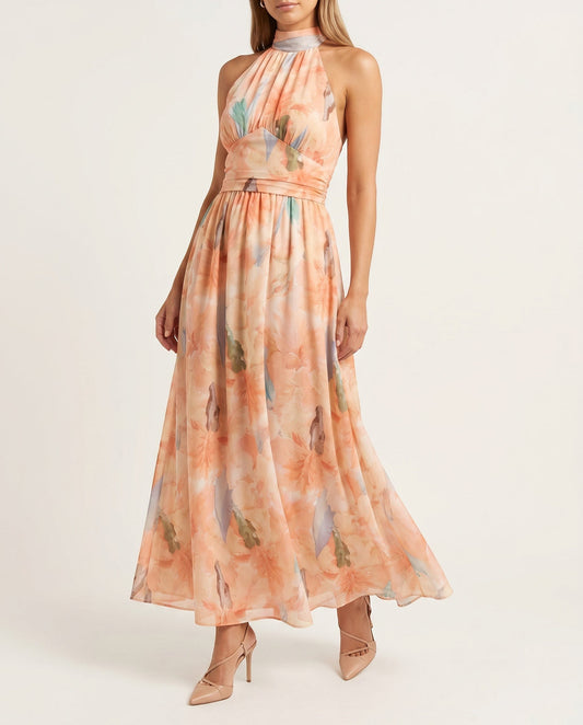 Tous | Vestido Brillo Melocotón