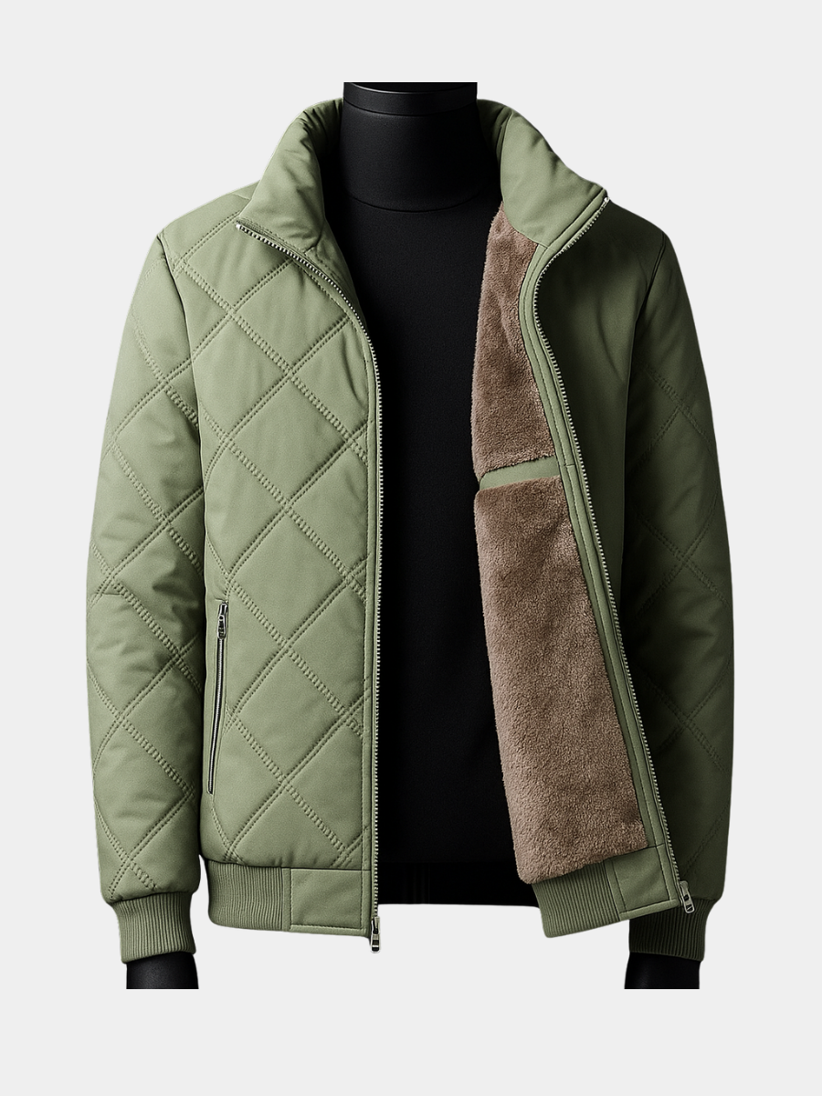 SILVORO | CHAQUETA ACOLCHADA DE INVIERNO PARA HOMBRE