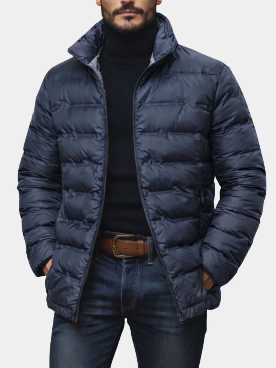 Aaron | Chaqueta de plumón cálida y elegante para hombres