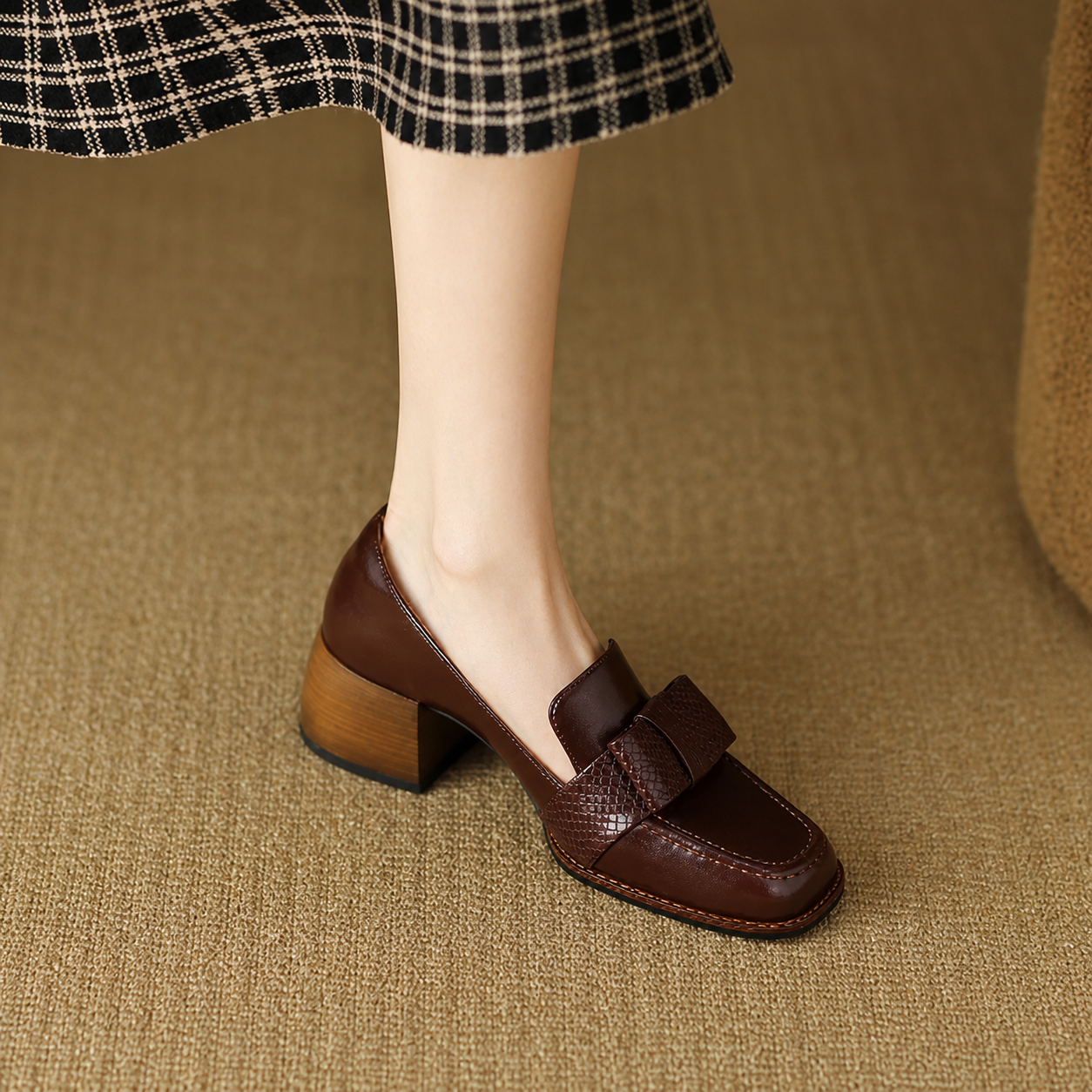 Mocasines Contessa con Nudo
