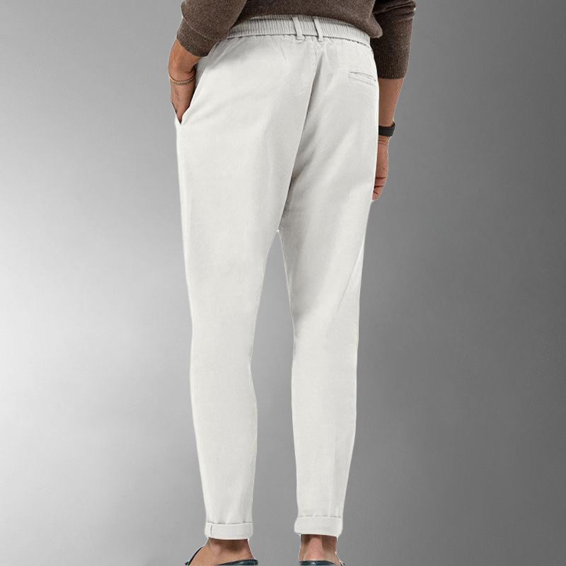 Jacob - Pantalones de lino para hombre, comodidad y estilo