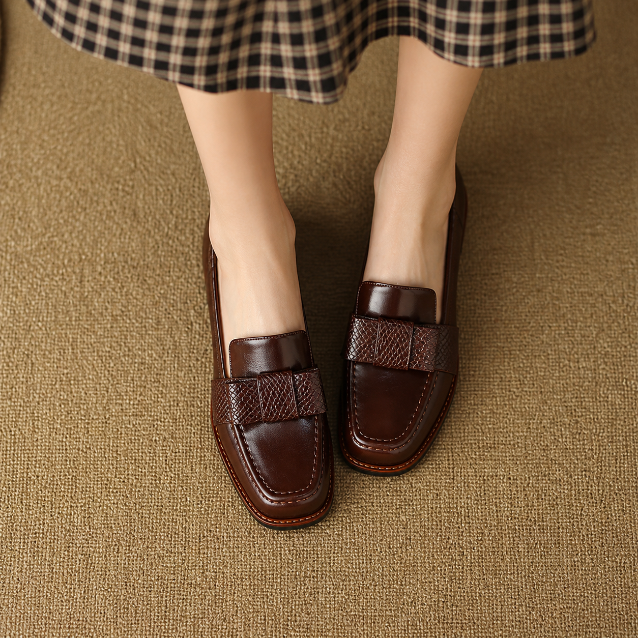 Mocasines Contessa con Nudo