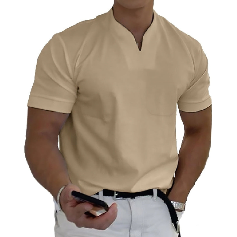 Jason - Camiseta fitness de manga corta para hombre