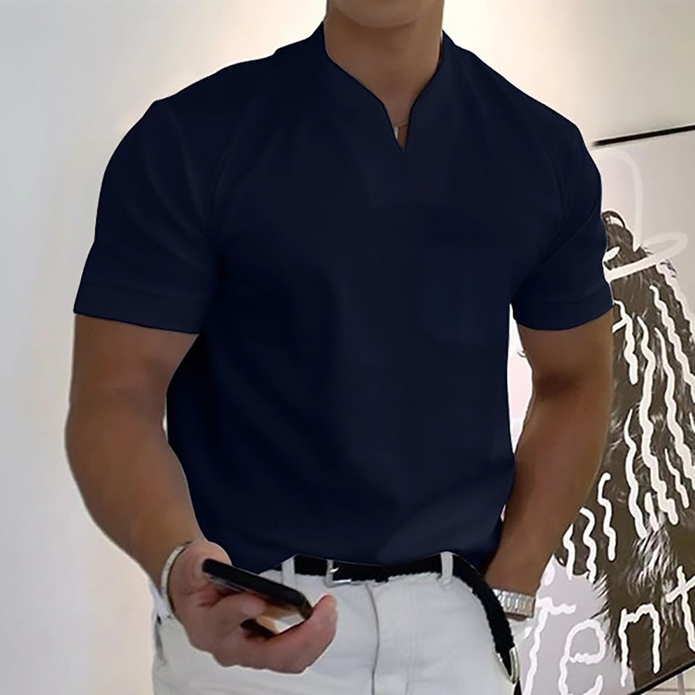 Jason - Camiseta fitness de manga corta para hombre