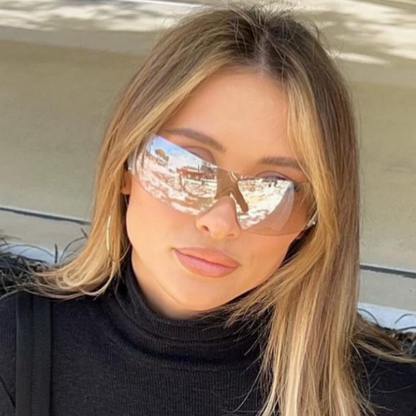 Gafas De Sol Escudo Zipper *Vistas En: Blue Ivy Carter & Paris Hilton*