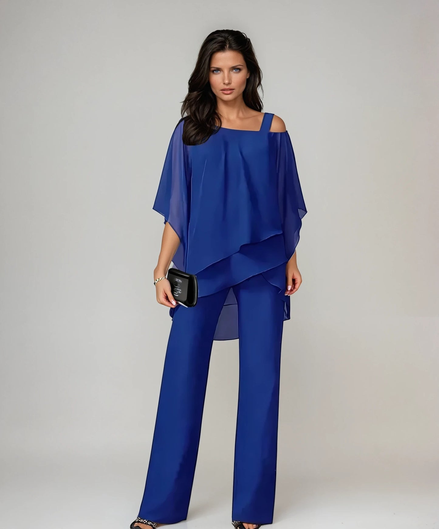 Mariella™ | Conjunto de Dos Piezas con Capas Elegantes
