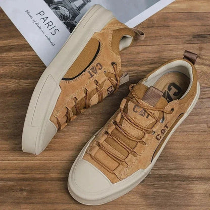 UrbanEdge - Zapatillas de Cuero Vegano Premium