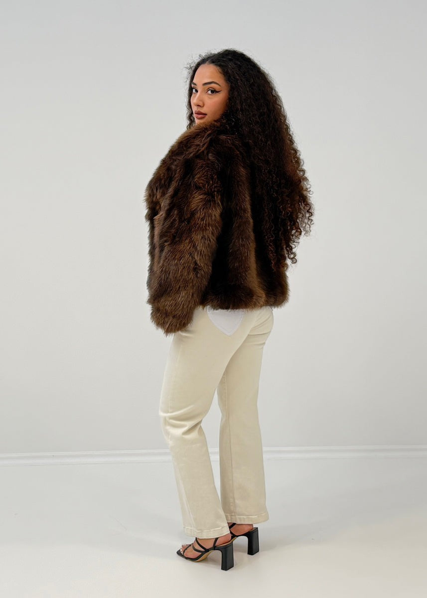 Antonella - Chaqueta de pelo