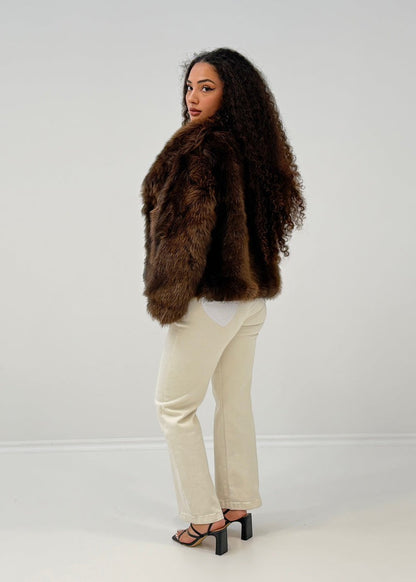 Antonella - Chaqueta de pelo