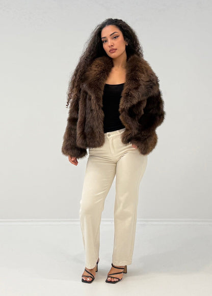 Antonella - Chaqueta de pelo