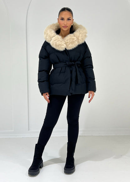 Lara - Chaqueta acolchada con capucha