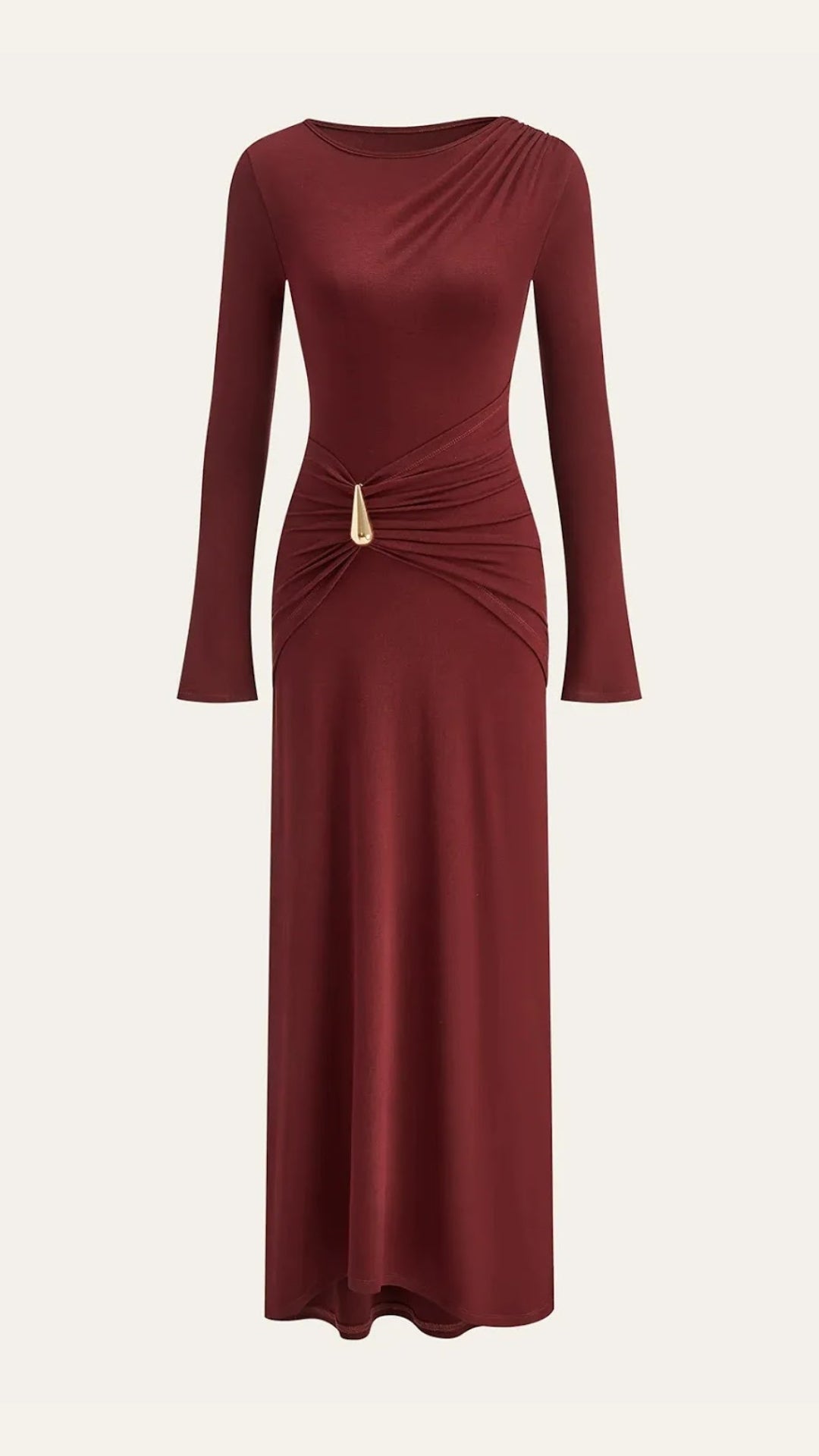 Vestido Renée Maxi Burdeos