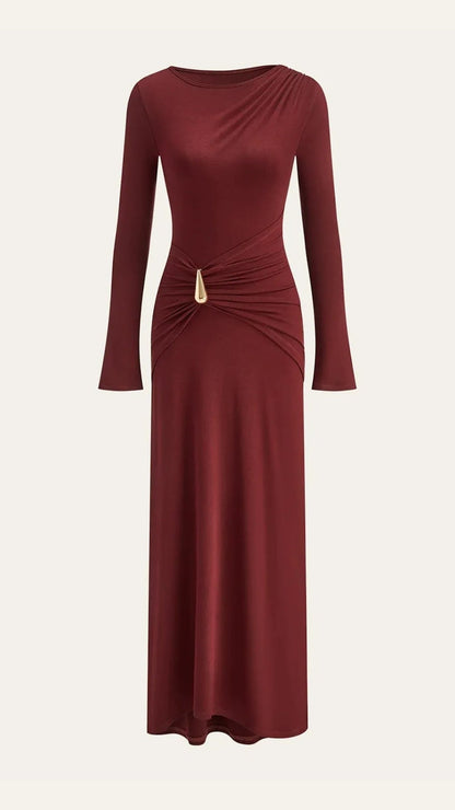 Vestido Renée Maxi Burdeos