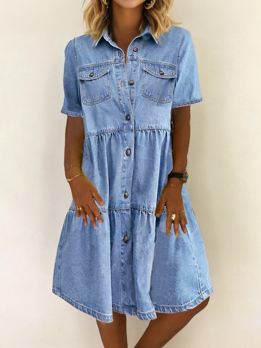 Sofía | Vestido Vaquero Casual Elegante