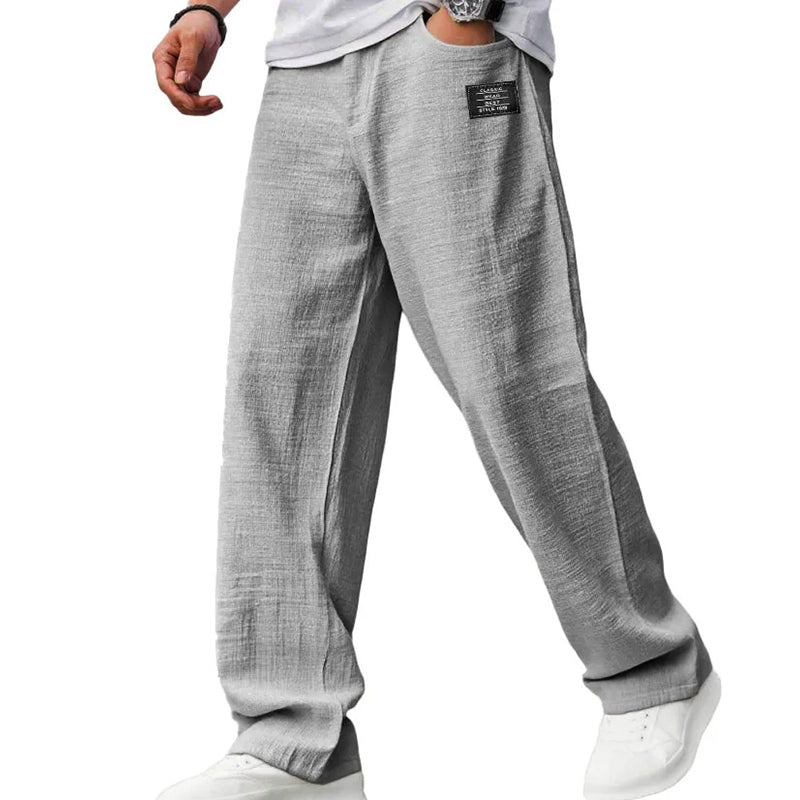 Gary - Pantalones ligeros de pierna recta