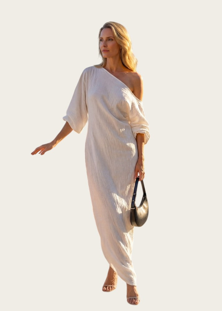 Nerina - Elegante y fluido vestido largo