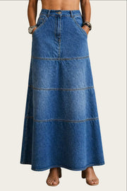 Maria | Falda Denim Midi