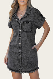 Kelia | Vestido Camisero Vaquero