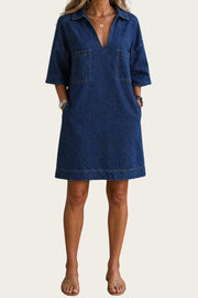 Jada | Vestido Denim Casual