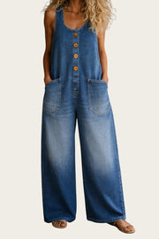 Salome | Mono Denim de Algodón con Lavado Vintage